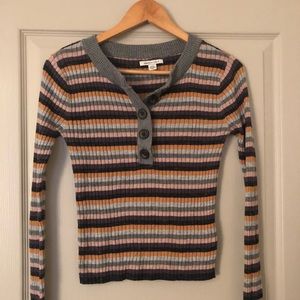 Striped sweater top